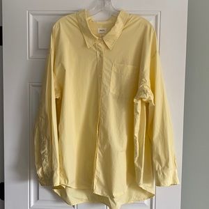 Aritzia, Wilfred, free boyfriend, shirt, size large